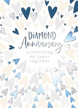 Load image into Gallery viewer, 60th Diamond Wedding Anniversary Card
