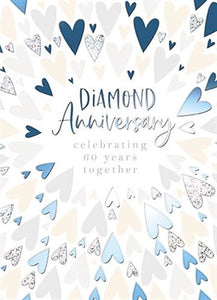 60th Diamond Wedding Anniversary Card