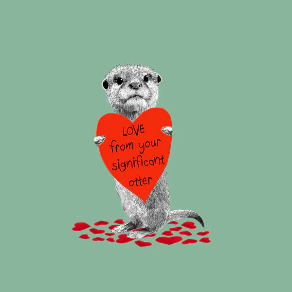 Significant Otter Blank Card