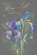 Load image into Gallery viewer, Blue Flowers Mother’s Day Card
