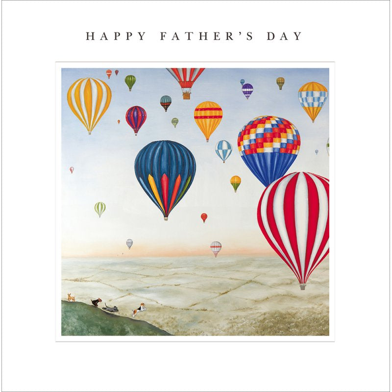 Hot Air Balloon Father’s Day Card