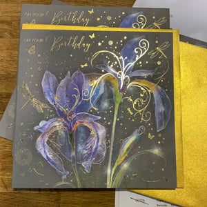 On Your Birthday Flower Card