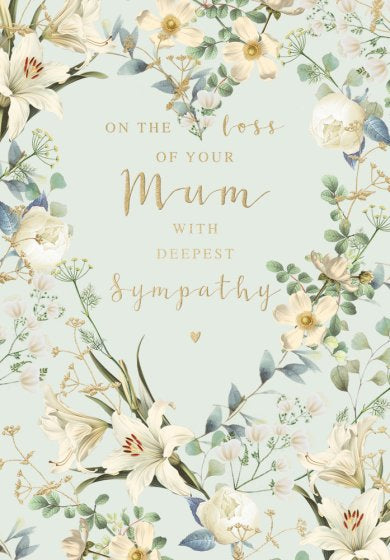 Loss Of Mum Sympathy Card