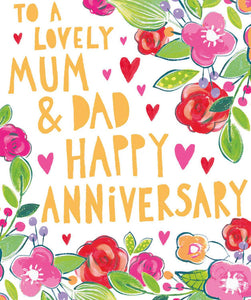 Mum & Dad Anniversary Card