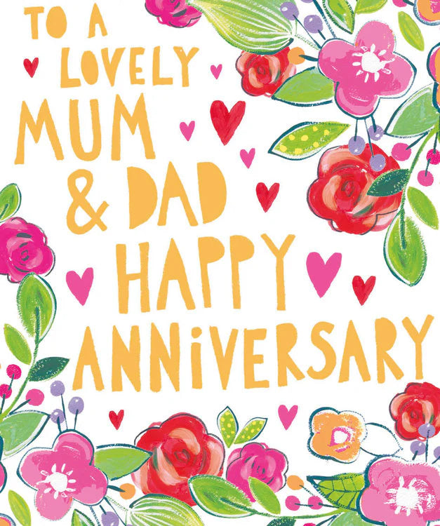 Mum & Dad Anniversary Card