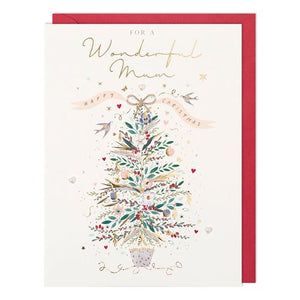 Wonderful Mum Christmas Card