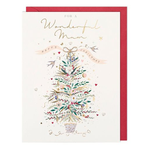 Wonderful Mum Christmas Card