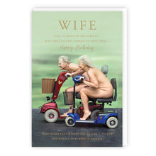 Load image into Gallery viewer, Wife on a Buggy Birthday Card
