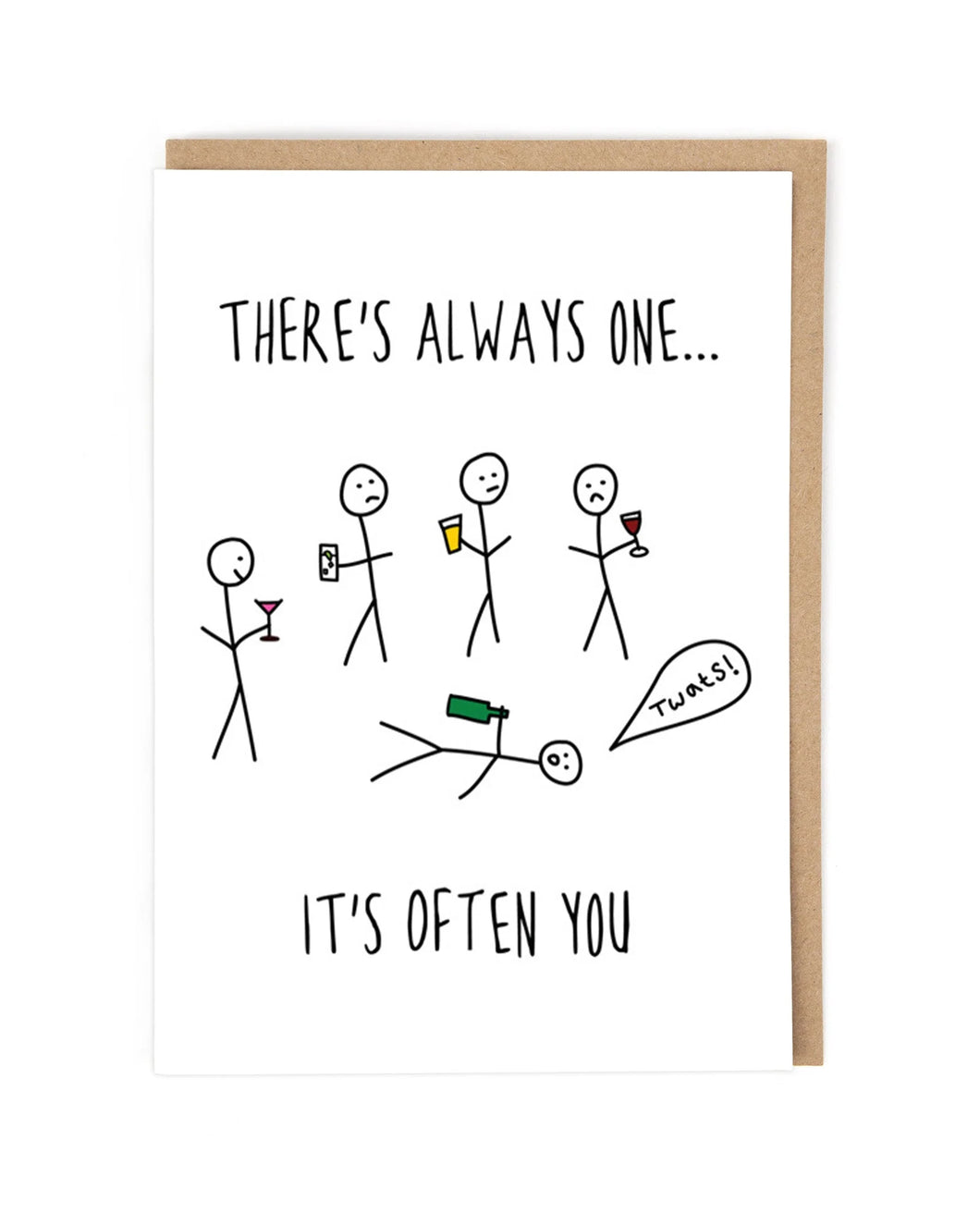 Always One Humorous Blank Card