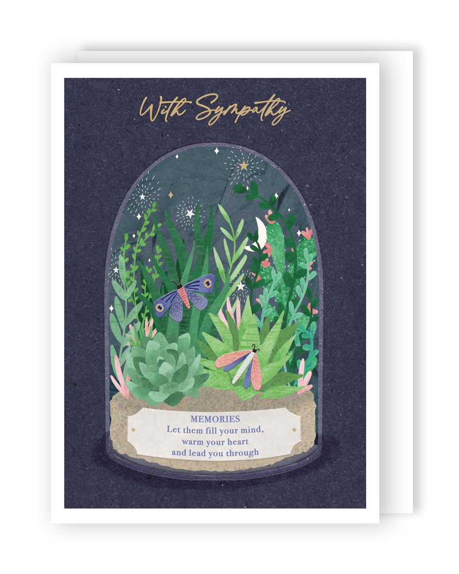 Butterfly Eco-System Sympathy Card