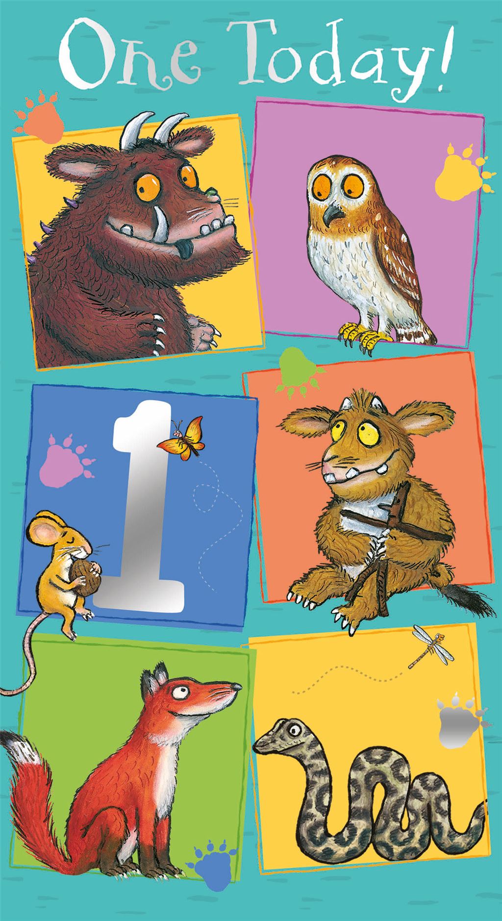 Gruffalo 1st Birthday Card