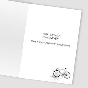 Sports 7th Birthday Card