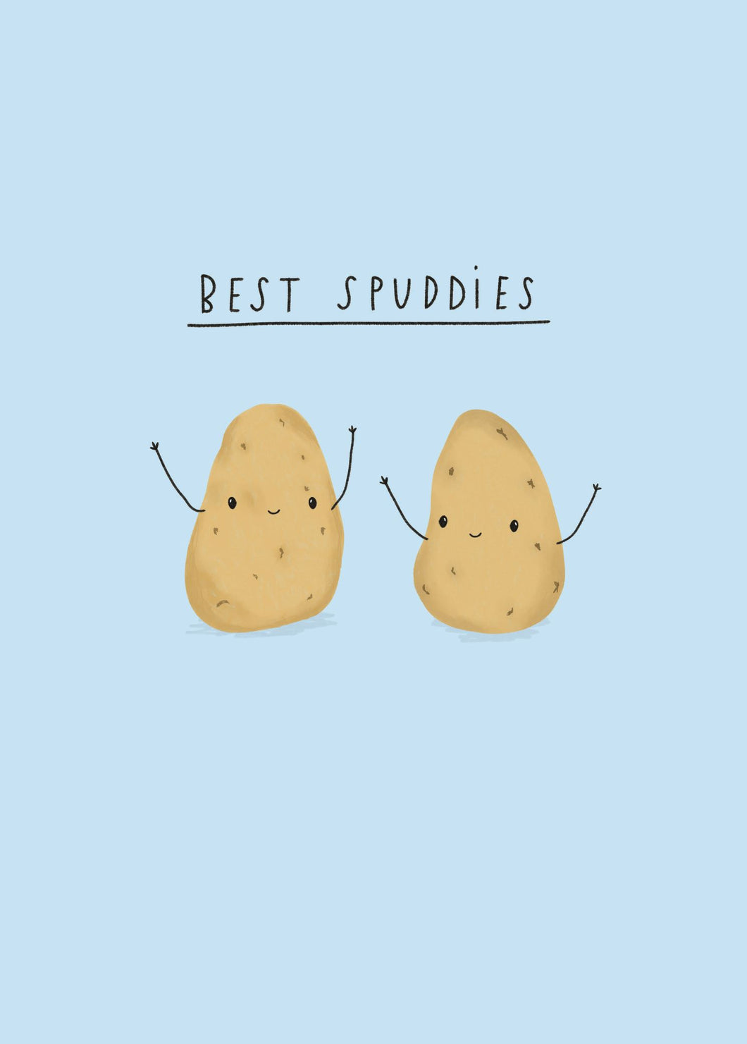 Best Spuddies Humour Birthday Card