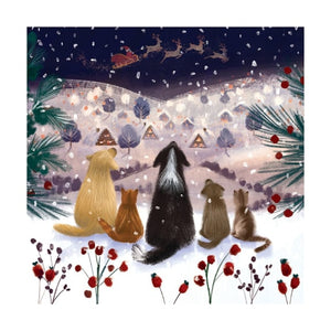 A Winters Tail Dogs Pack Of 8 Christmas Cards