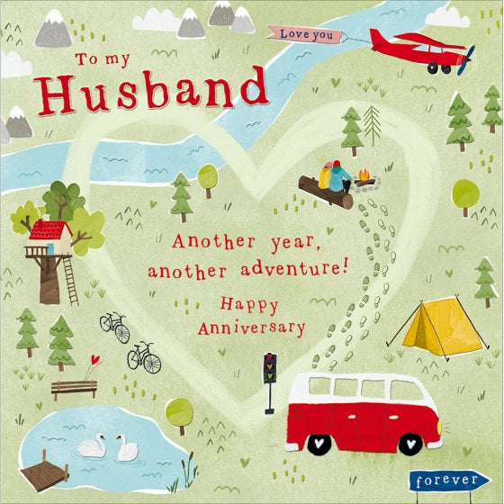 Husband Anniversary Card