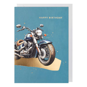 Motorbike Birthday Card