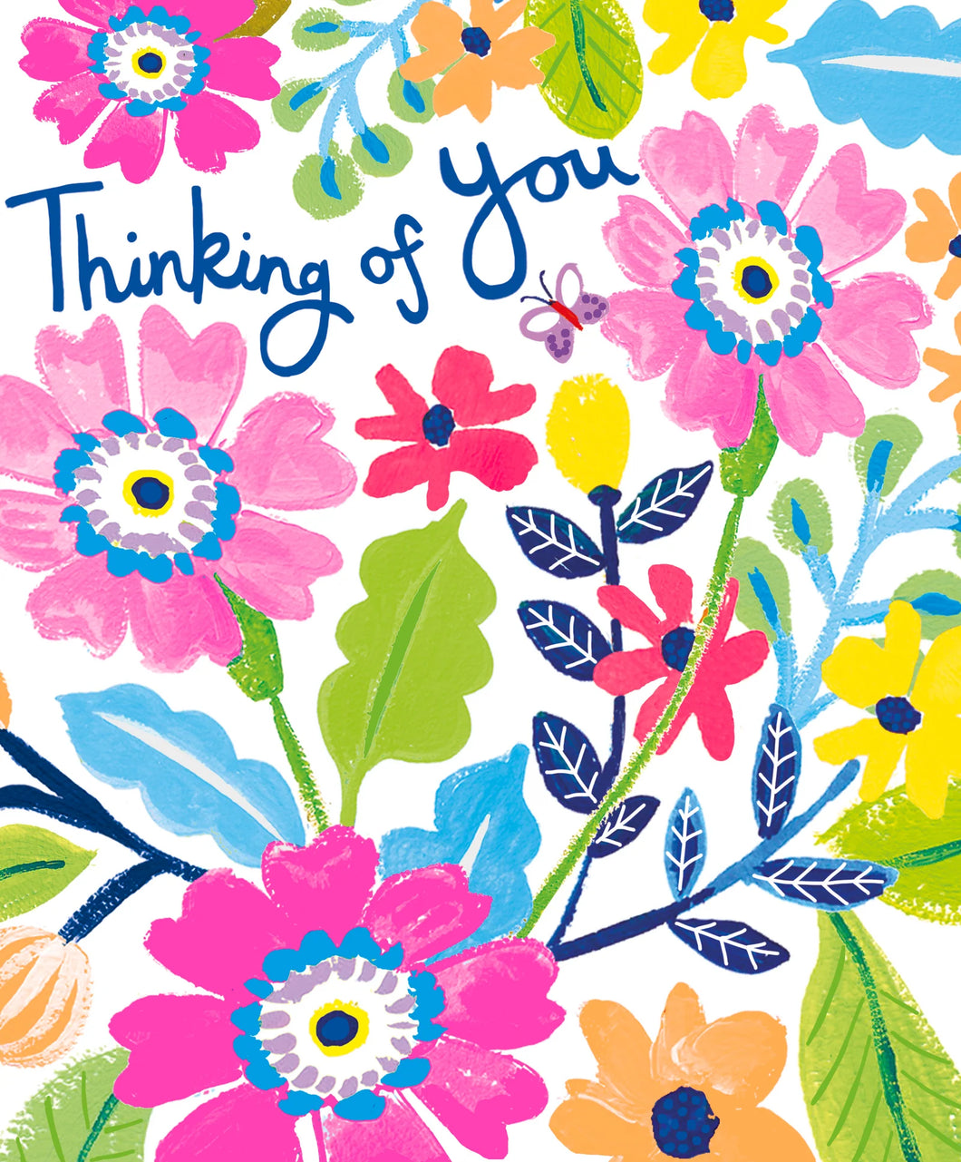 Flowers Thinking Of You Card