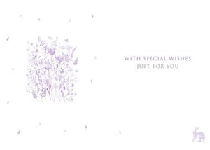 Purple Meadow Special Friend Easter Card