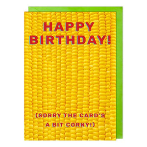 Corny Birthday Card