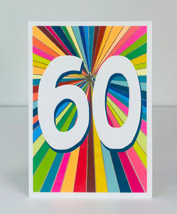 60th Birthday Card