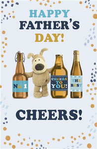 Boofle & Beer Bottles Father’s Day Card