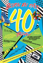 Load image into Gallery viewer, Born In 1985 - 40th Birthday Card
