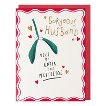 Load image into Gallery viewer, Gorgeous Husband Christmas Card
