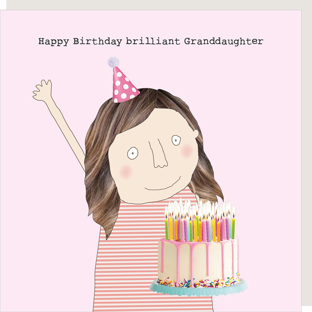 Brilliant Granddaughter Birthday Card By RosieMadeAThing