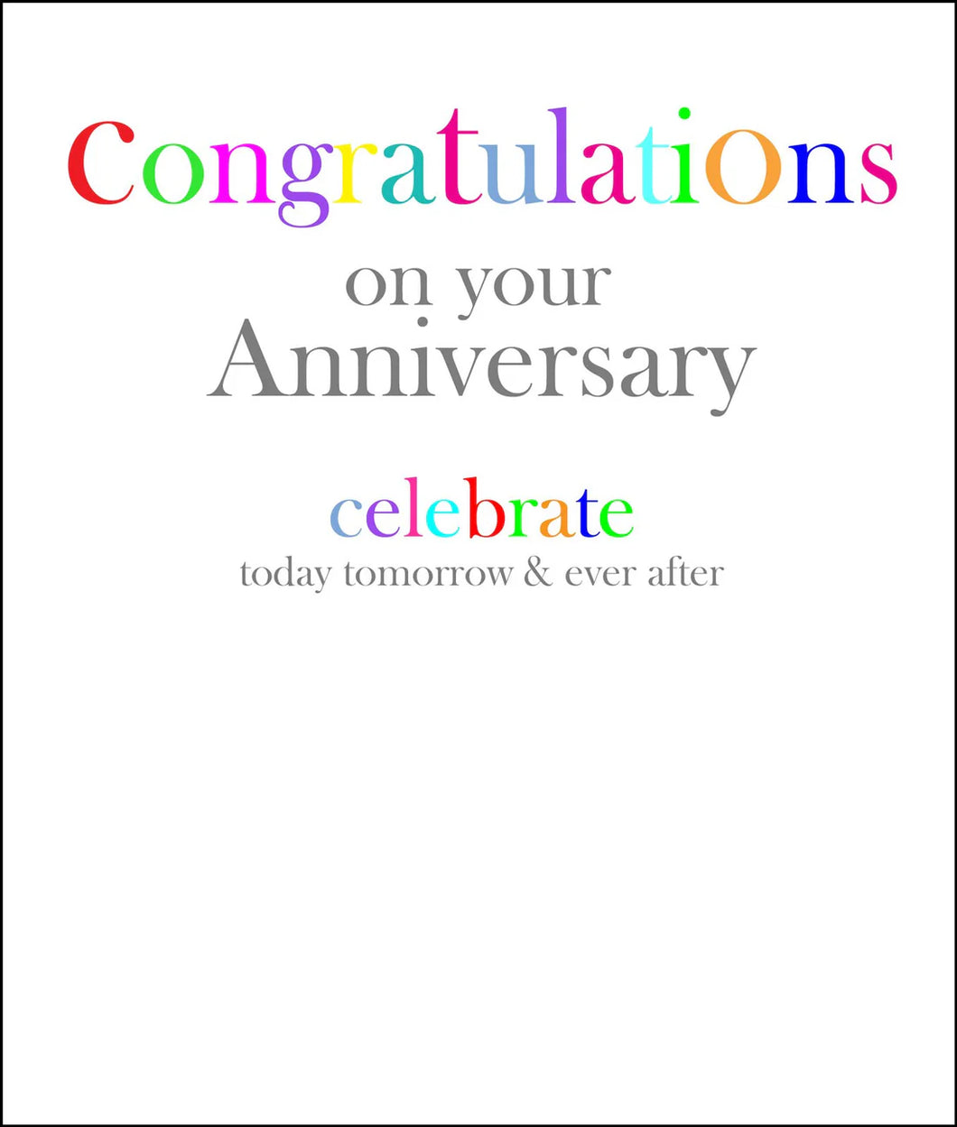 Anniversary Card