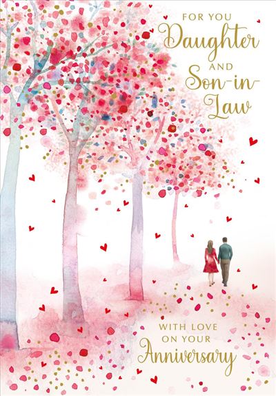 Daughter & Son-in-Law Anniversary Card