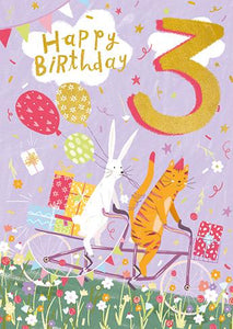 3rd Birthday Card