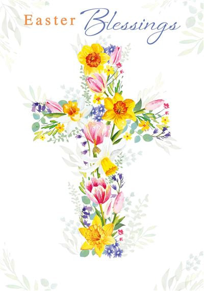 Easter Blessings Pack Of 5 Easter Cards