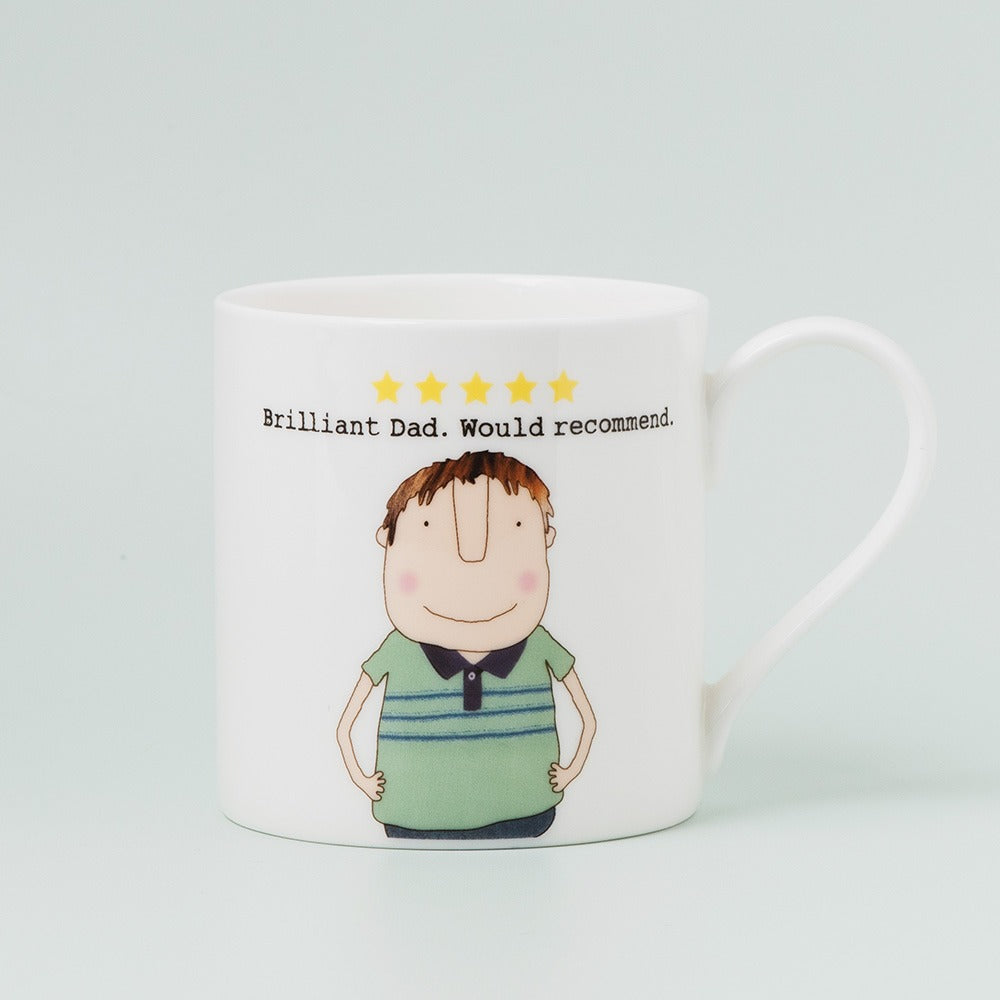 Five Star Dad Mug By RosieMadeAThing