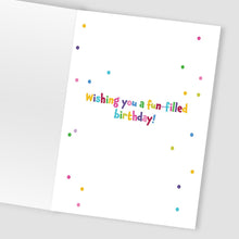 Load image into Gallery viewer, Giraffe 3rd Birthday Card
