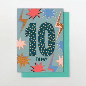 10th Birthday Card