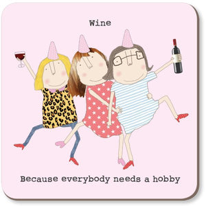 Wine Coaster By RosieMadeAThing