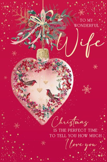 Wife Christmas Card