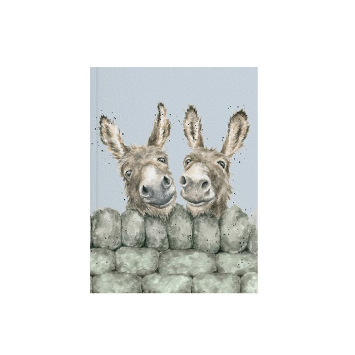 Donkey Paperback A6 Notebook by Wrendale Designs