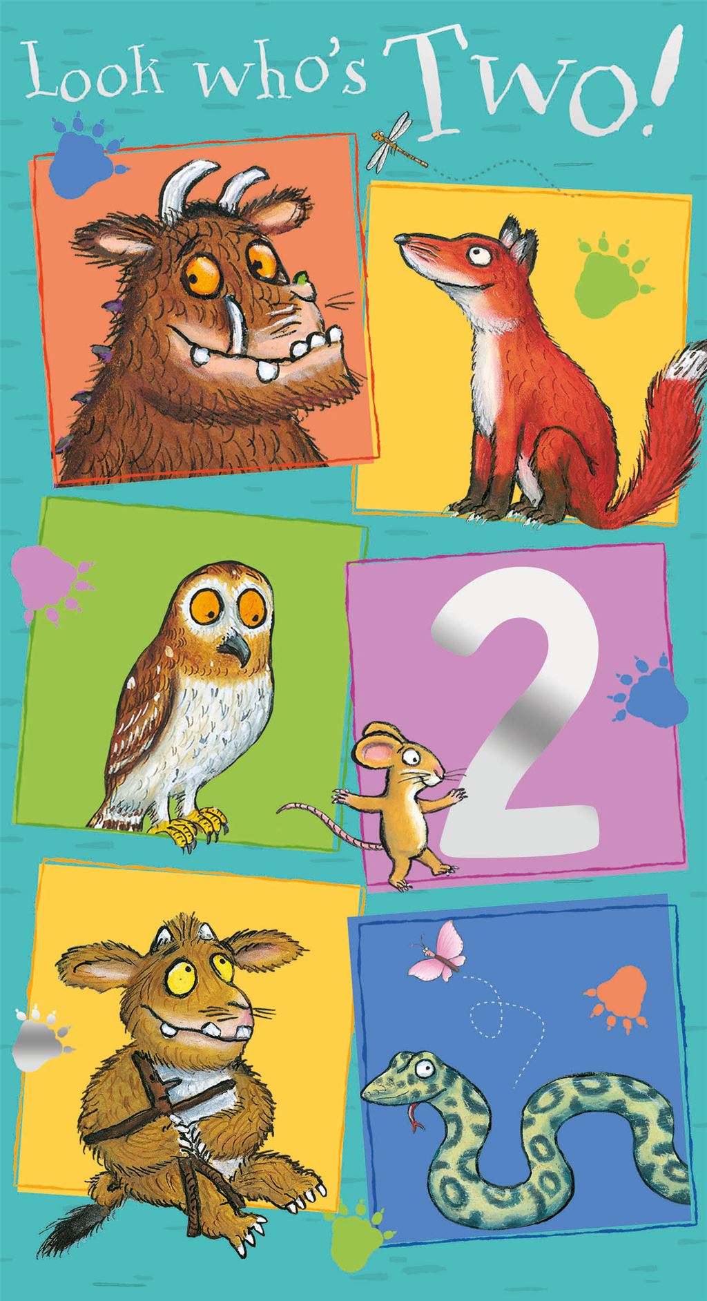Gruffalo 2nd Birthday Card
