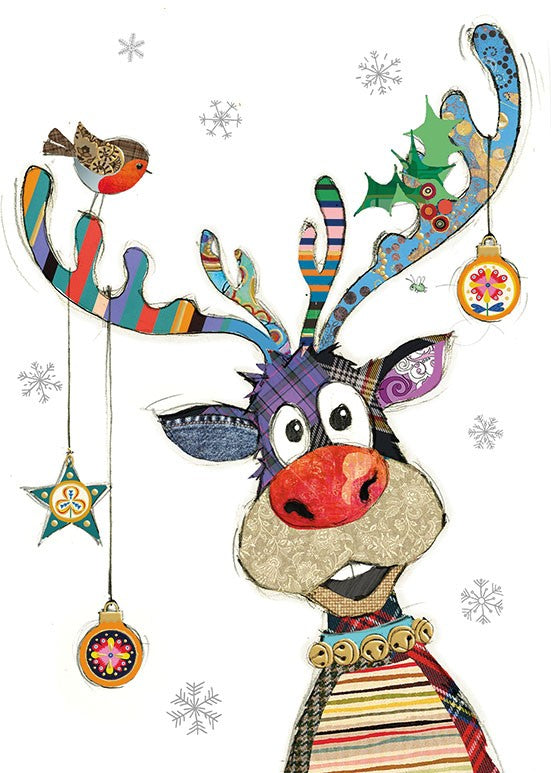 Rudolph Baubles Christmas Card