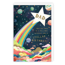 Load image into Gallery viewer, Dad Planets Birthday Card
