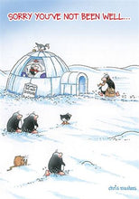 Load image into Gallery viewer, Sorry You’ve Not Been Well Penguin Card
