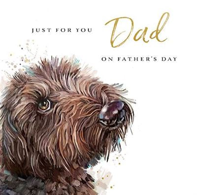 Shaggy Dog Father’s Day Card