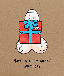 Willy Great  Birthday Card