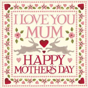 I Love You Mum Mother’s Day Card by Emma Bridgewater