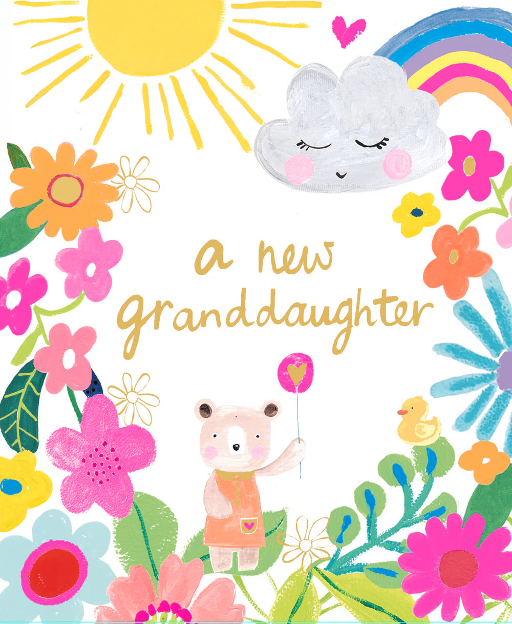 A New Granddaughter Card