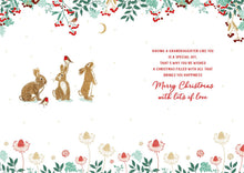 Load image into Gallery viewer, Granddaughter Rabbits Christmas Card
