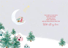 Load image into Gallery viewer, One I love Rabbits in Moon Christmas Card
