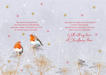 Load image into Gallery viewer, Husband Robins Christmas Card
