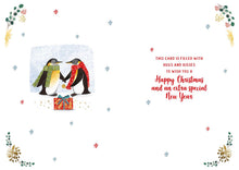 Load image into Gallery viewer, Boyfriend Penguin Christmas Card

